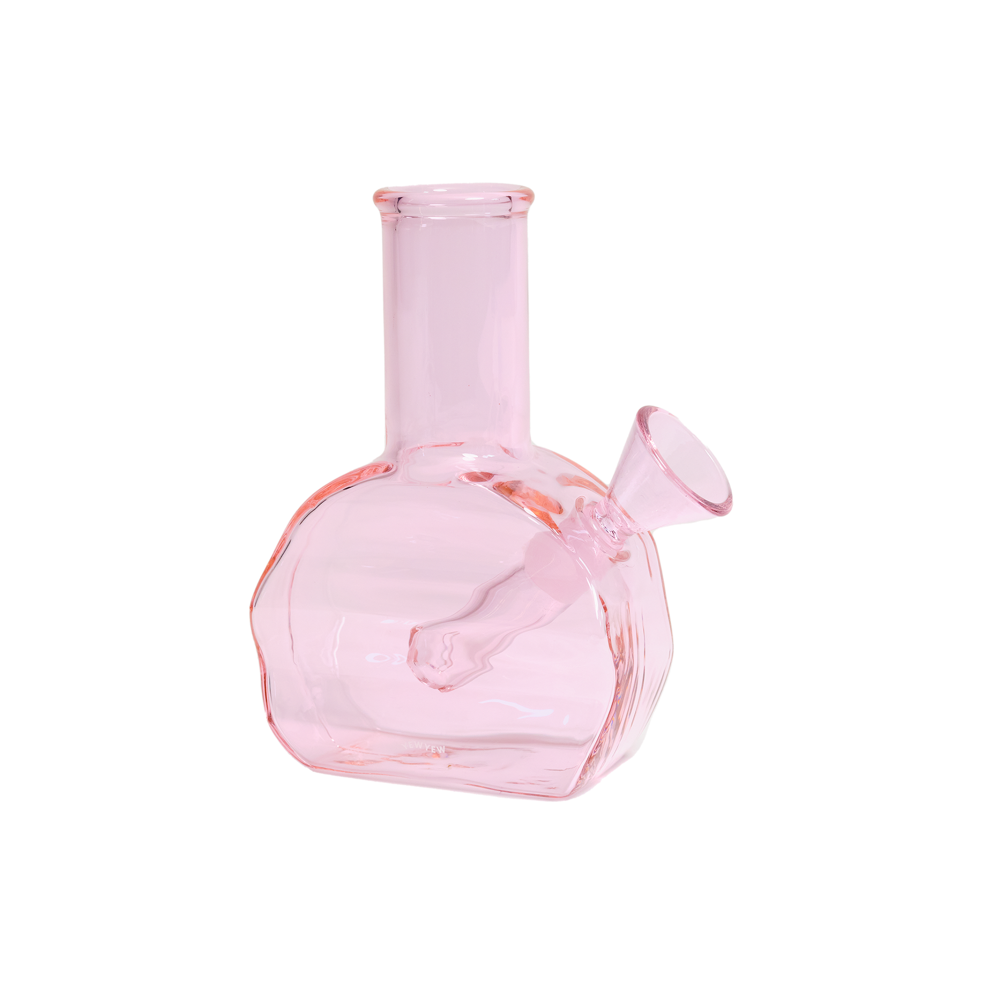 Wavy Mini Glassware - Pink