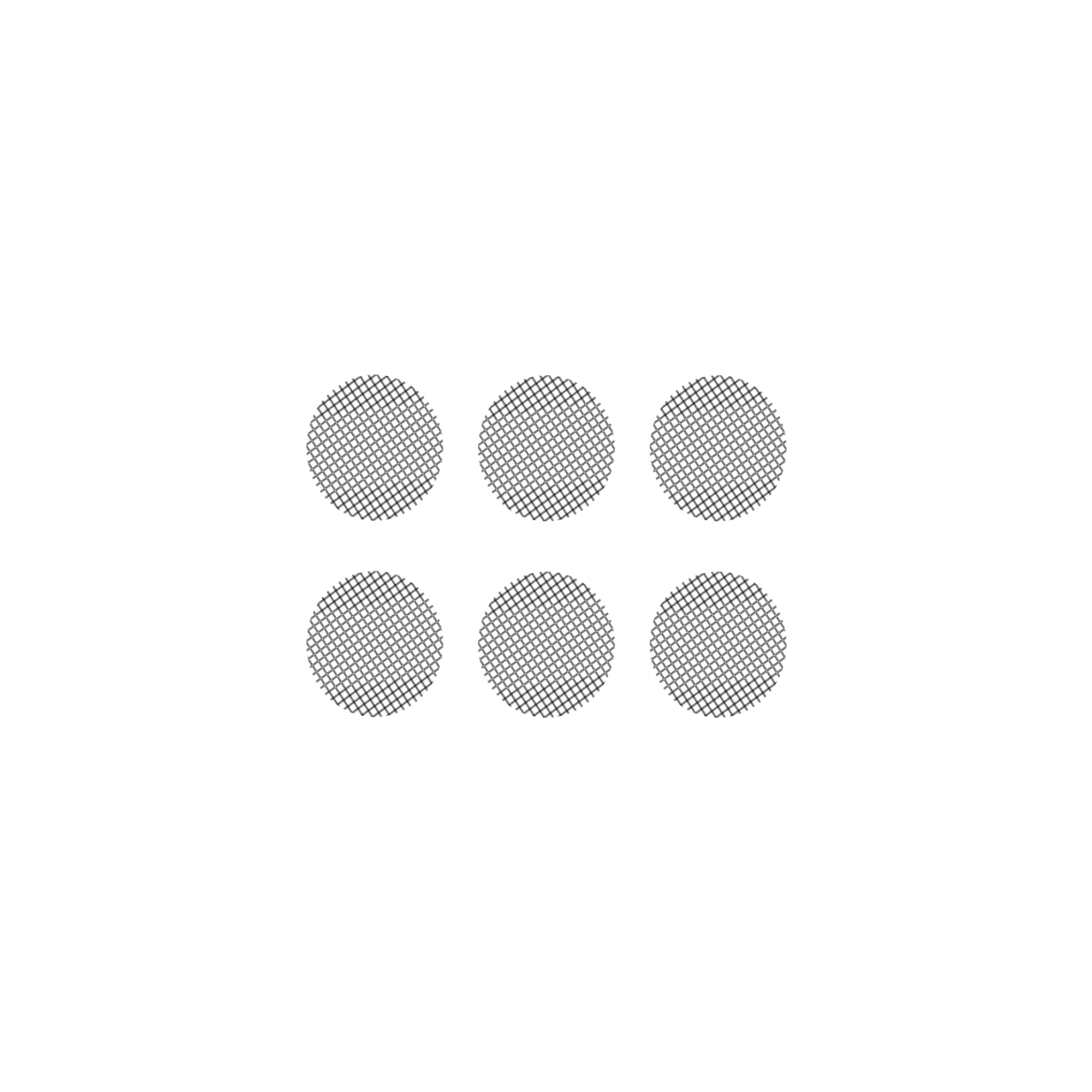 Coarse Screens - Small - 6 Pieces
