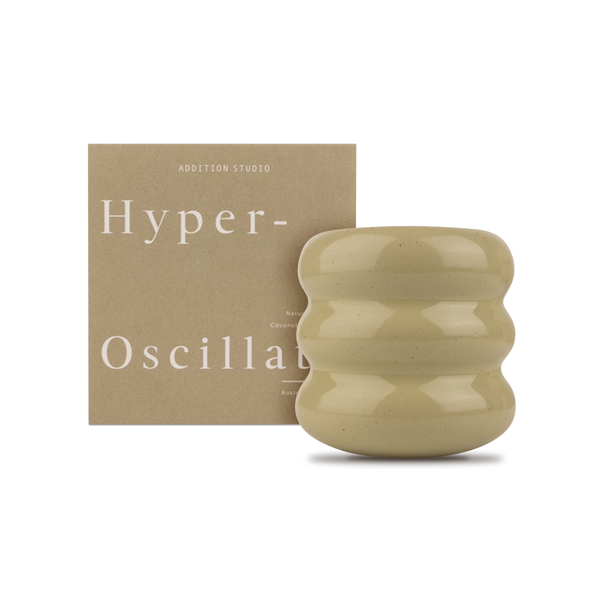 Candle Ceramic - Hyper-Oscillate - Sage