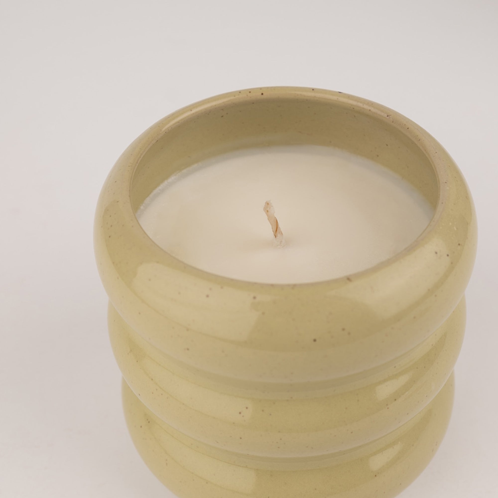 Candle Ceramic - Hyper-Oscillate - Sage