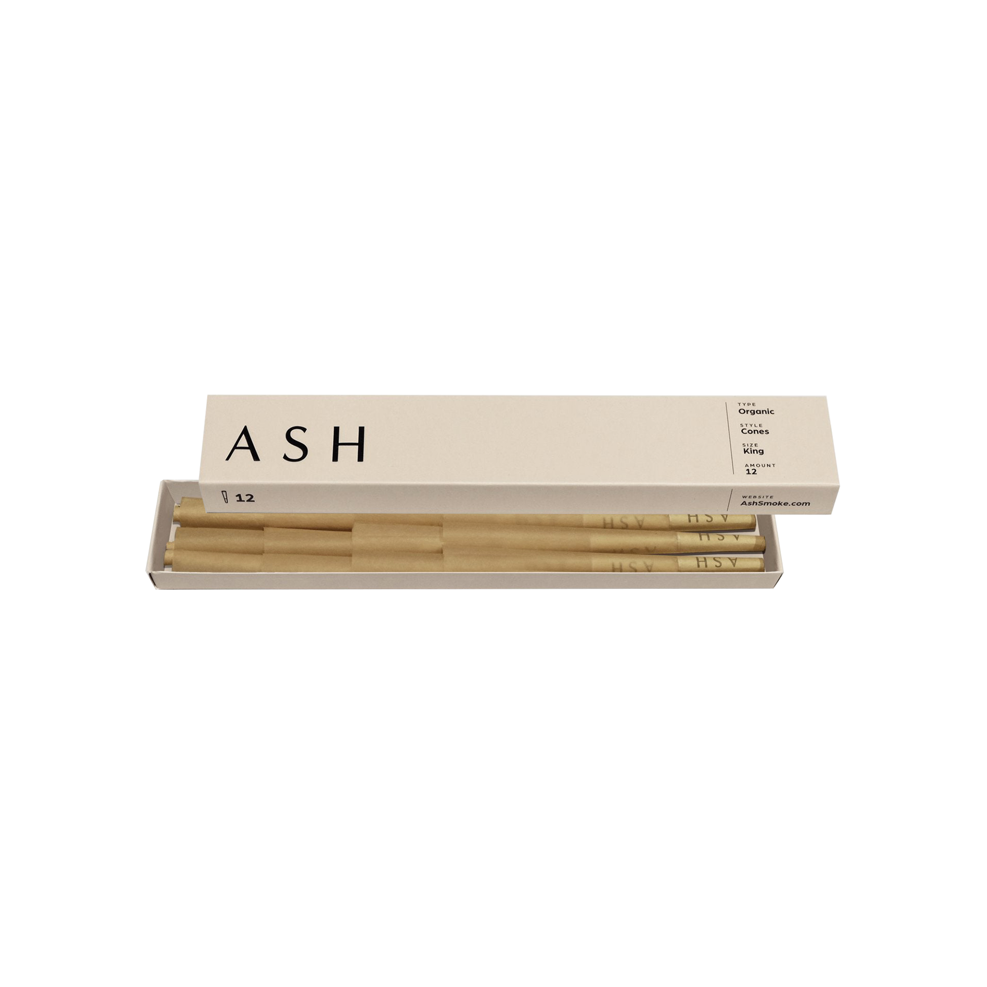 Organic Pre-Rolled Cones 12 Count