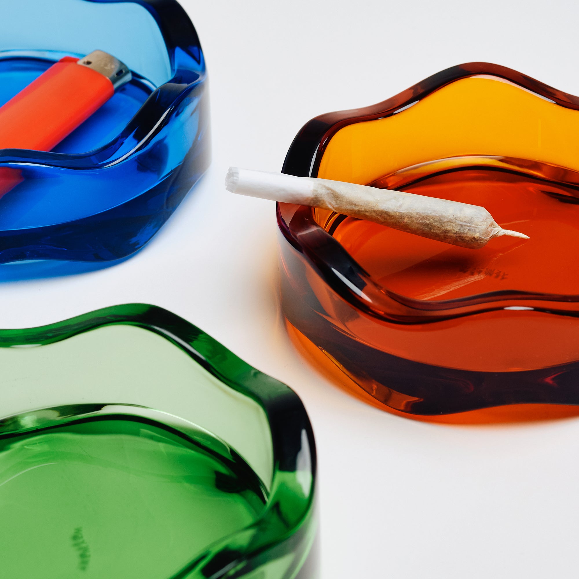Wavy Ashtray - Ocean