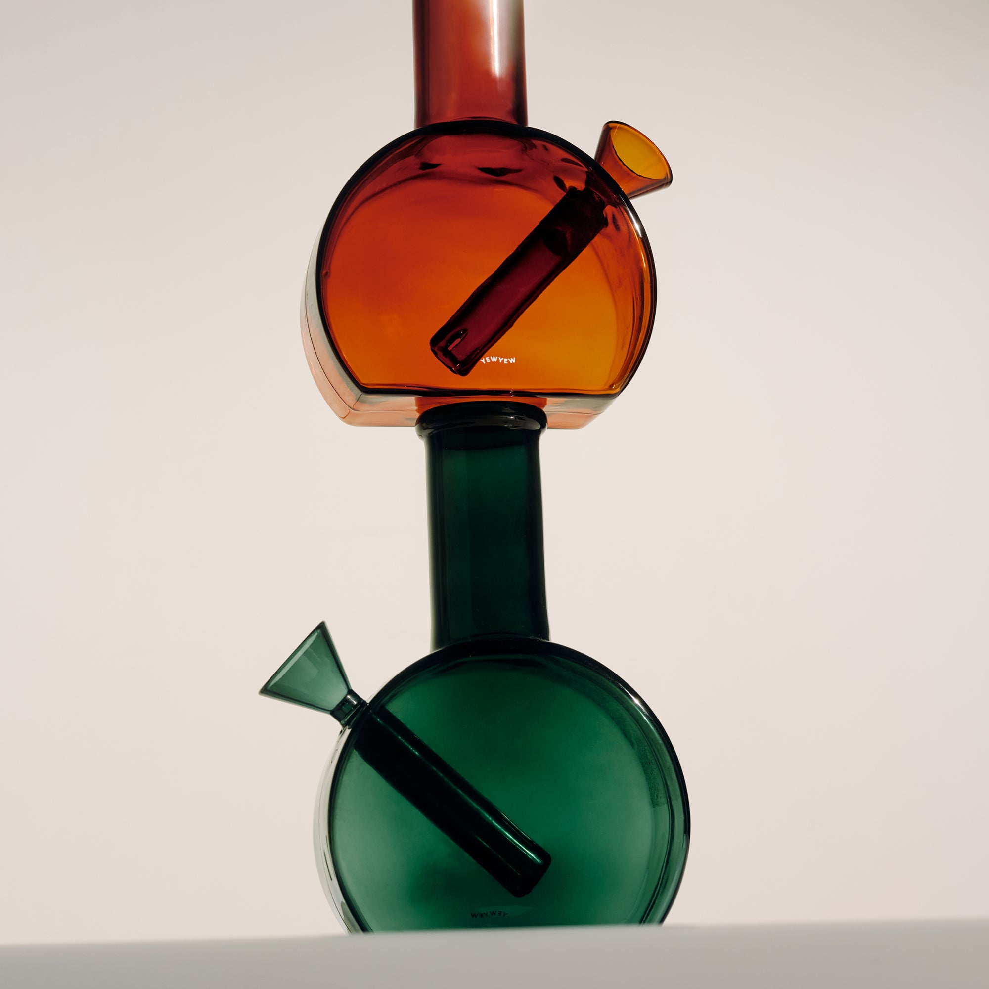 Sunset Glassware - Amber