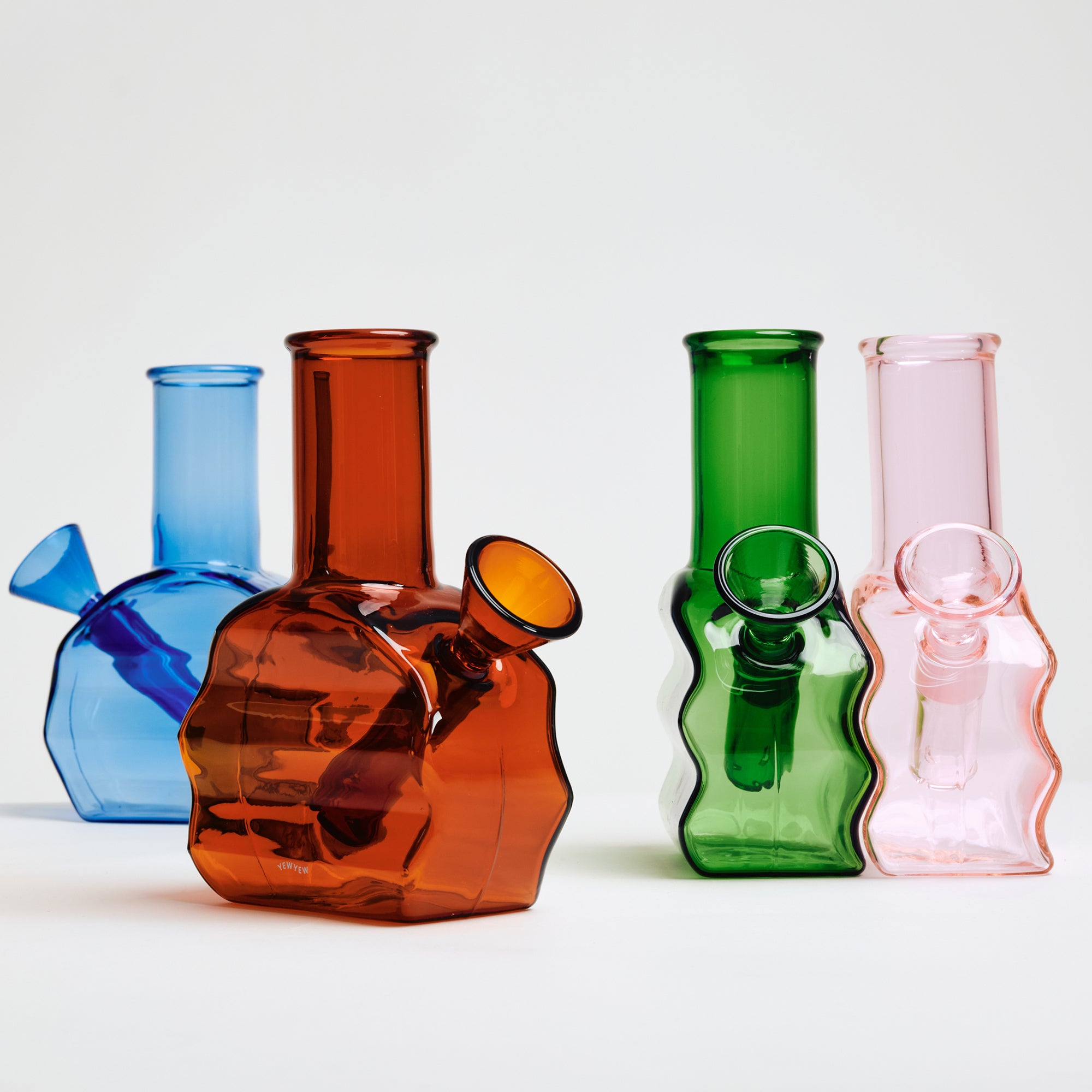 Wavy Mini Glassware - Ocean