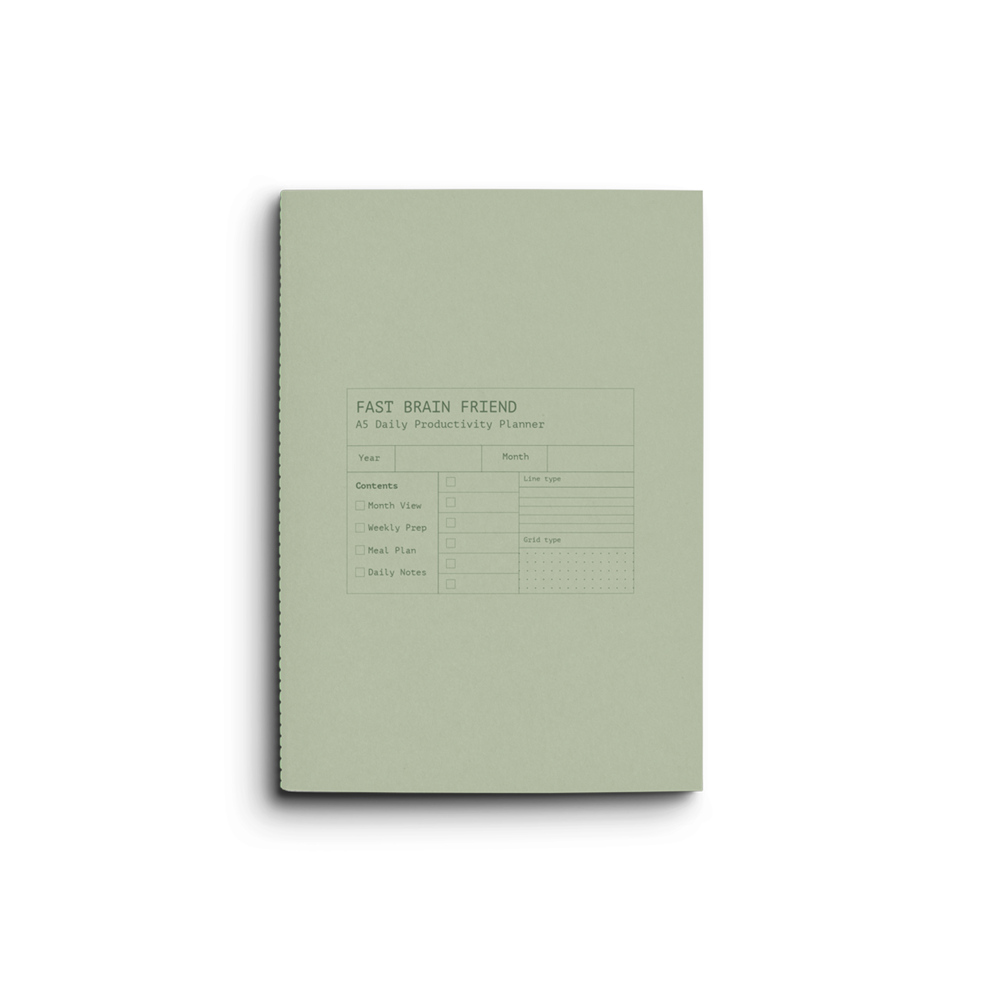 Fast Brain Daily Planner