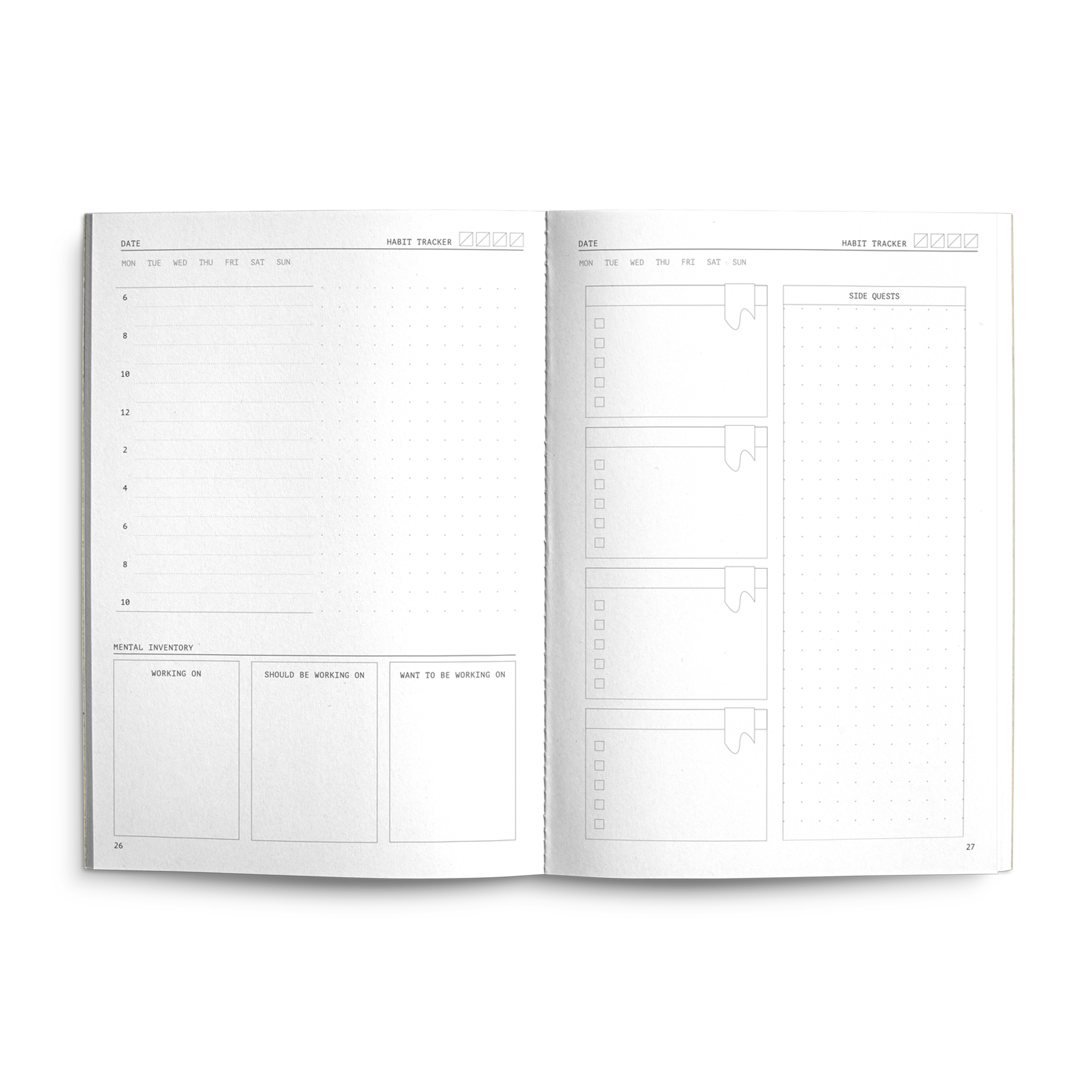 Fast Brain Daily Planner