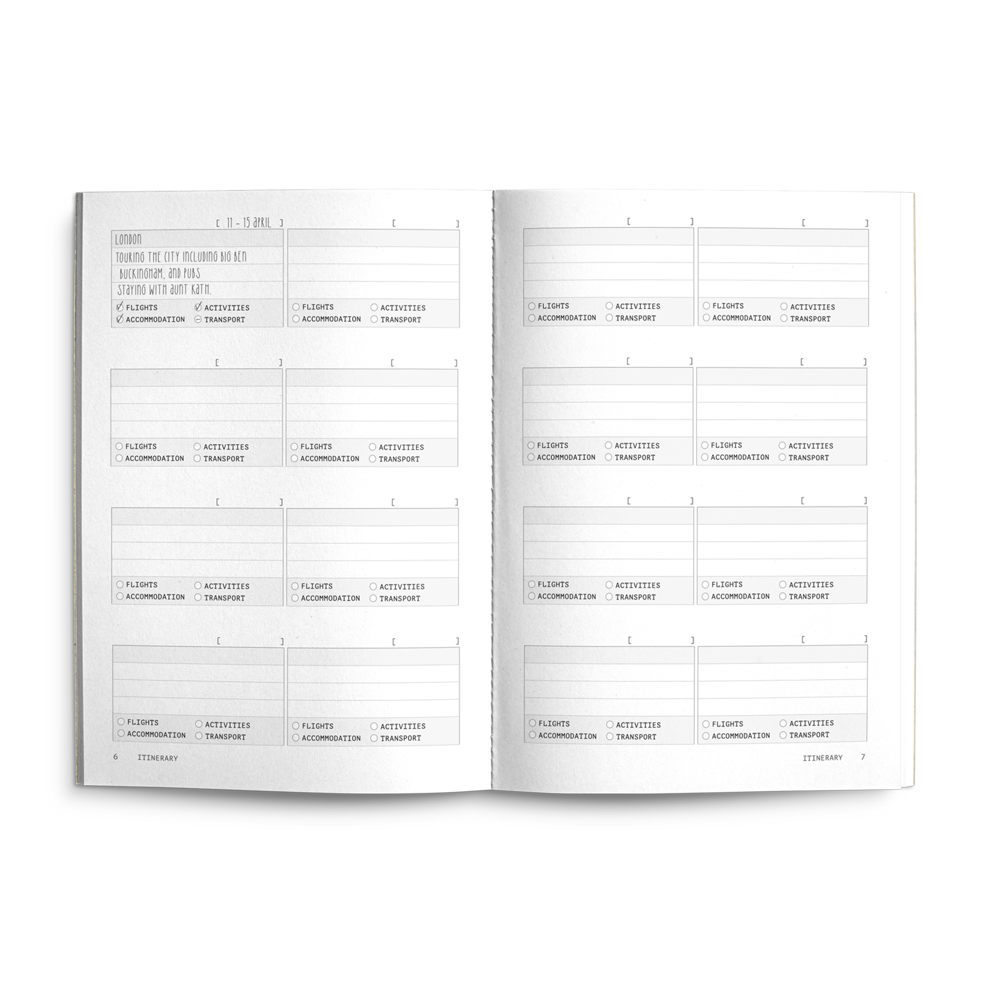 Travel Friend - Hobby Notebook
