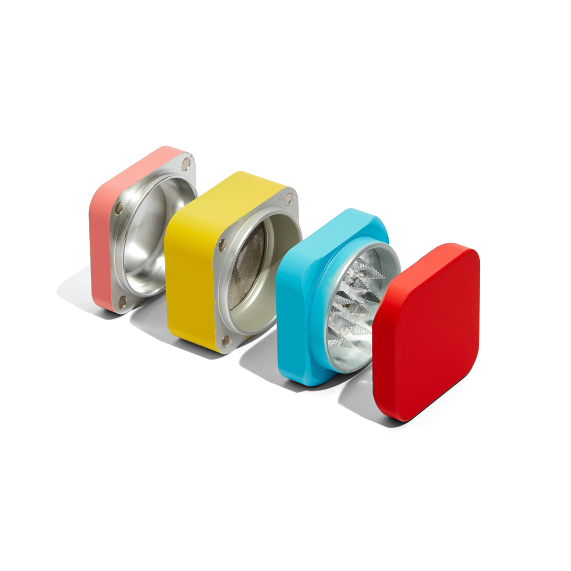 Mini Table Top Grinder - Red Multi