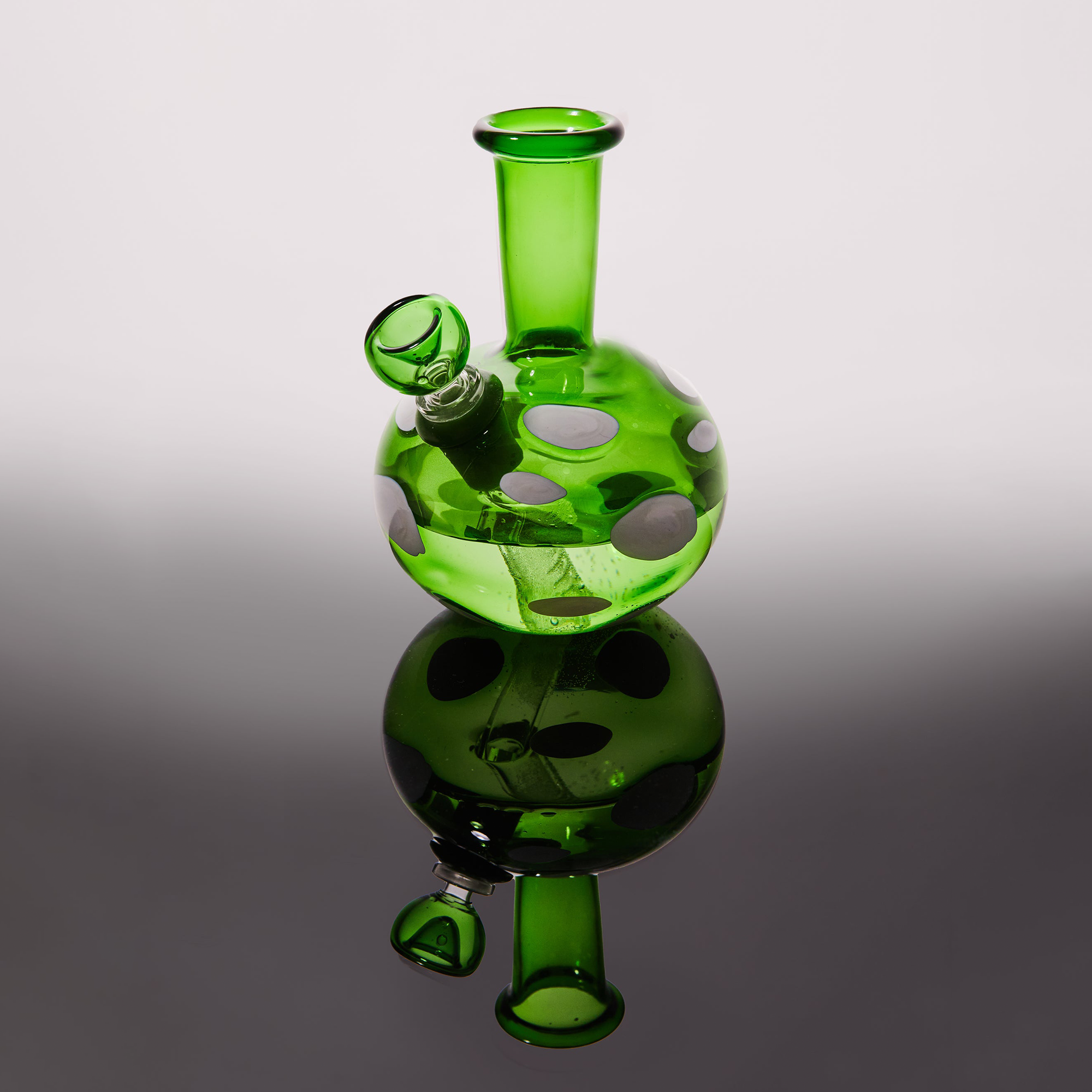 Glass Vessel - Grass Green