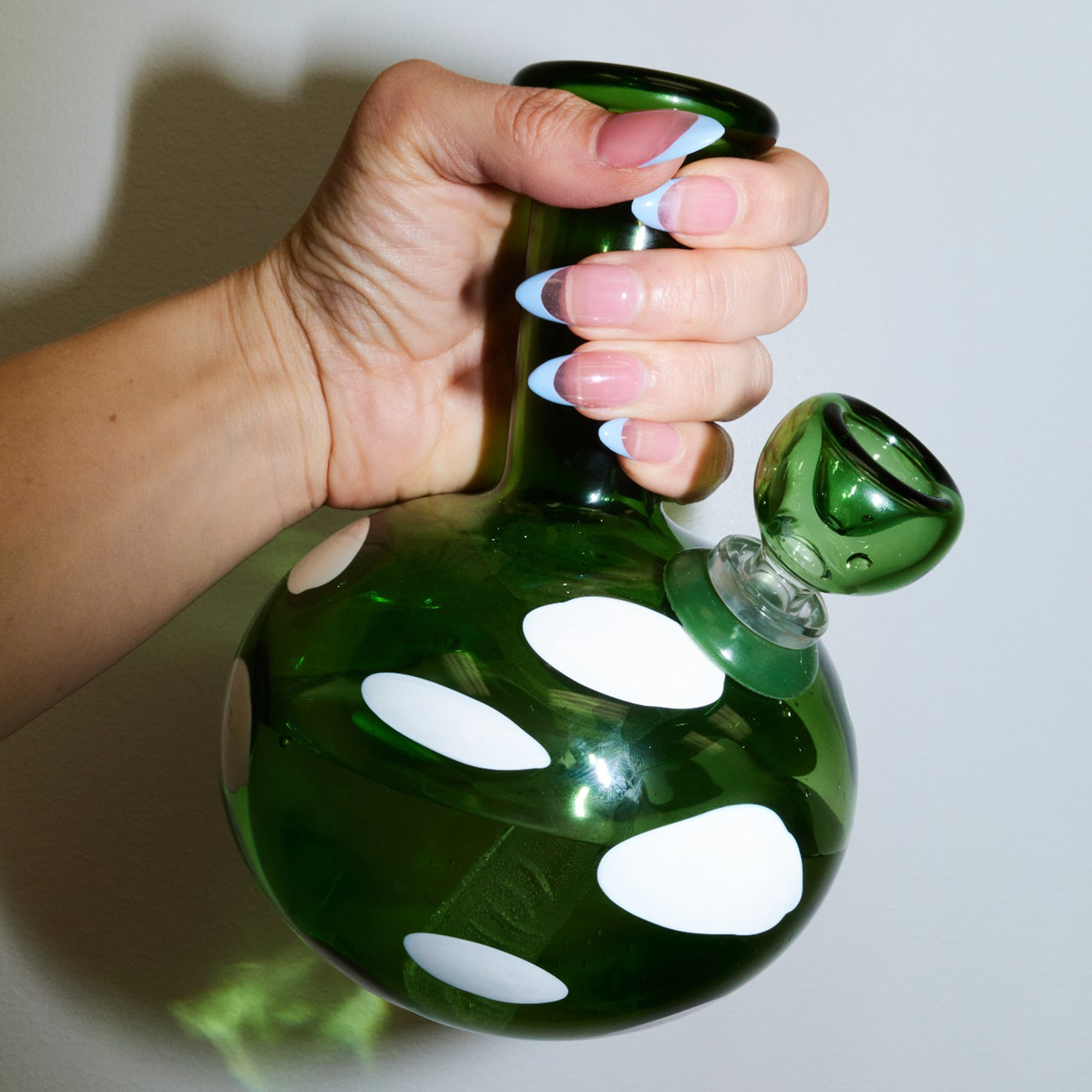 Glass Vessel - Grass Green