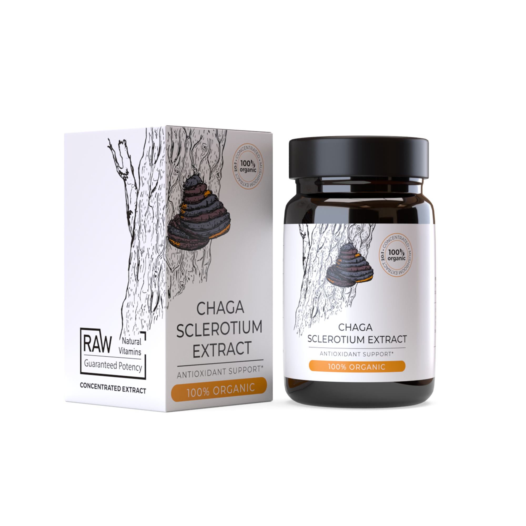 Chaga Mushroom Extract