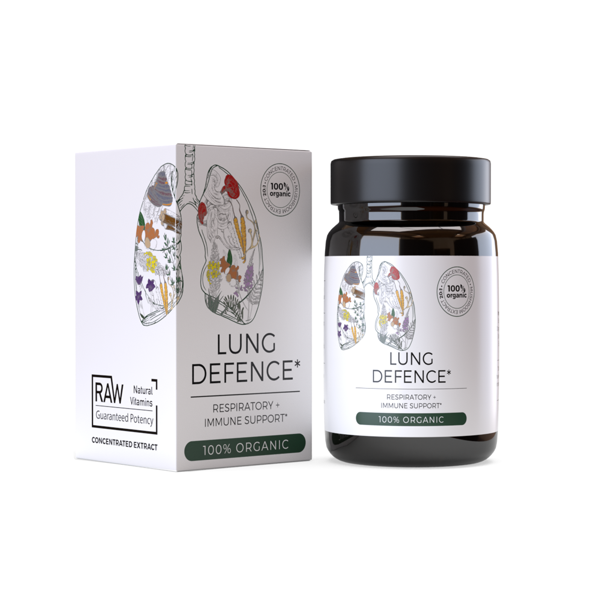 Lung Protect Mushroom Extract
