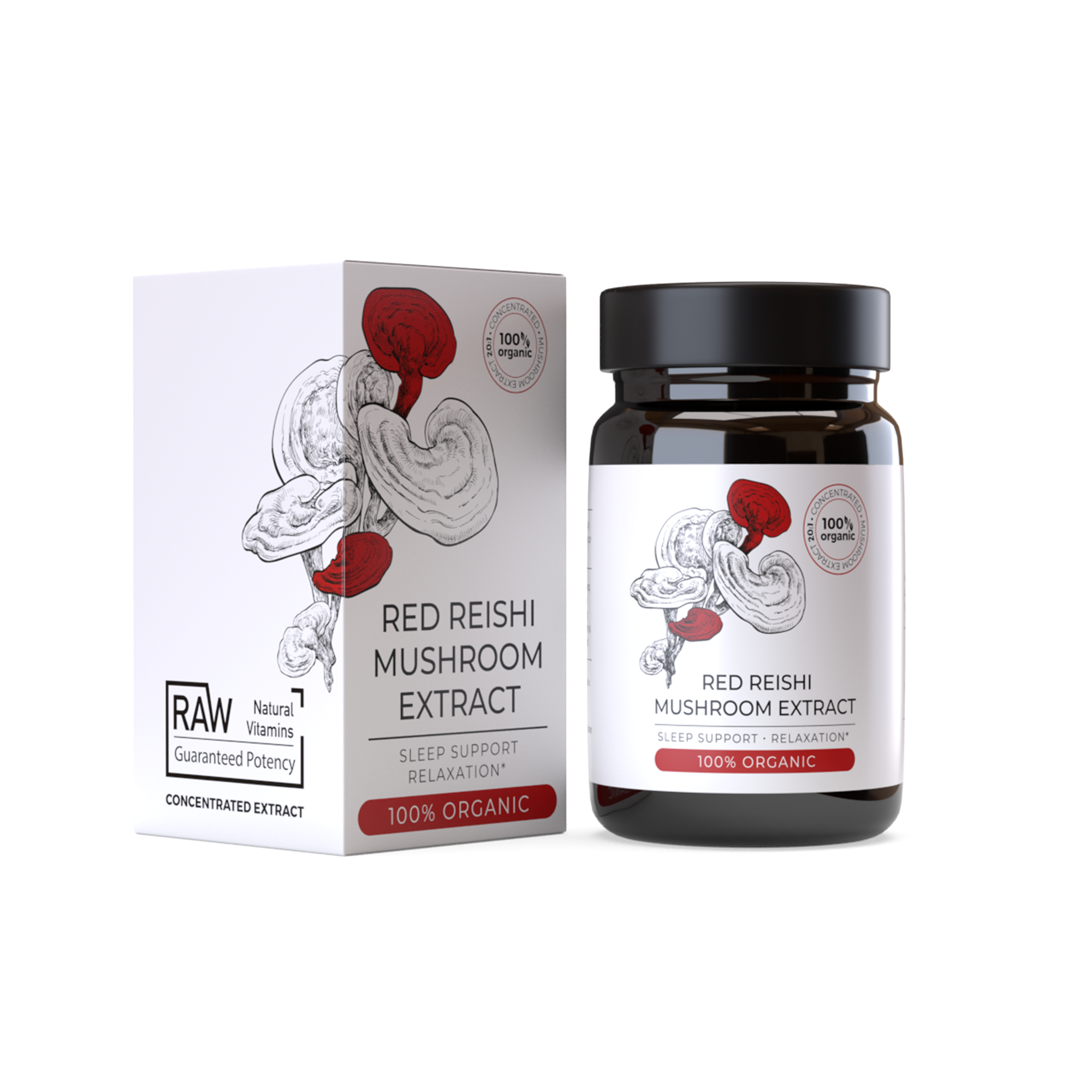 Red Reishi Mushroom Extract