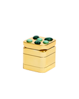 Gemstoned Grinder - Malachite