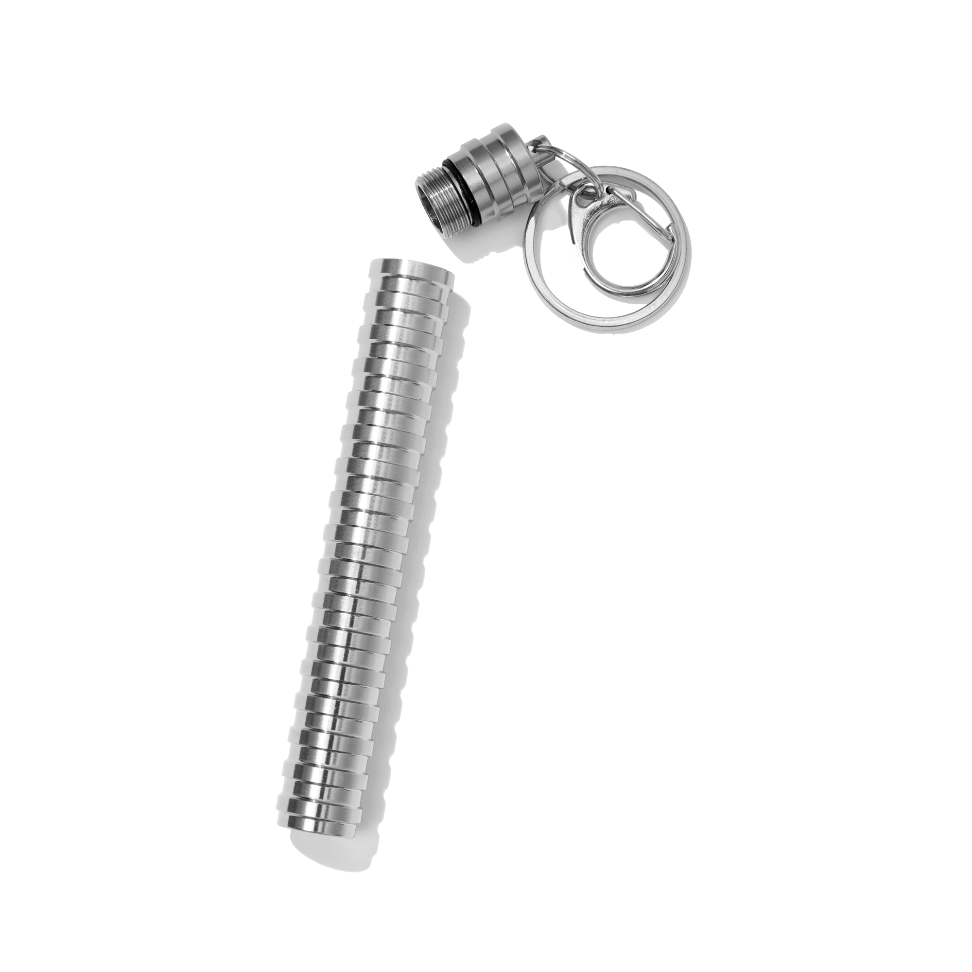 Carry Case Keychain Silver