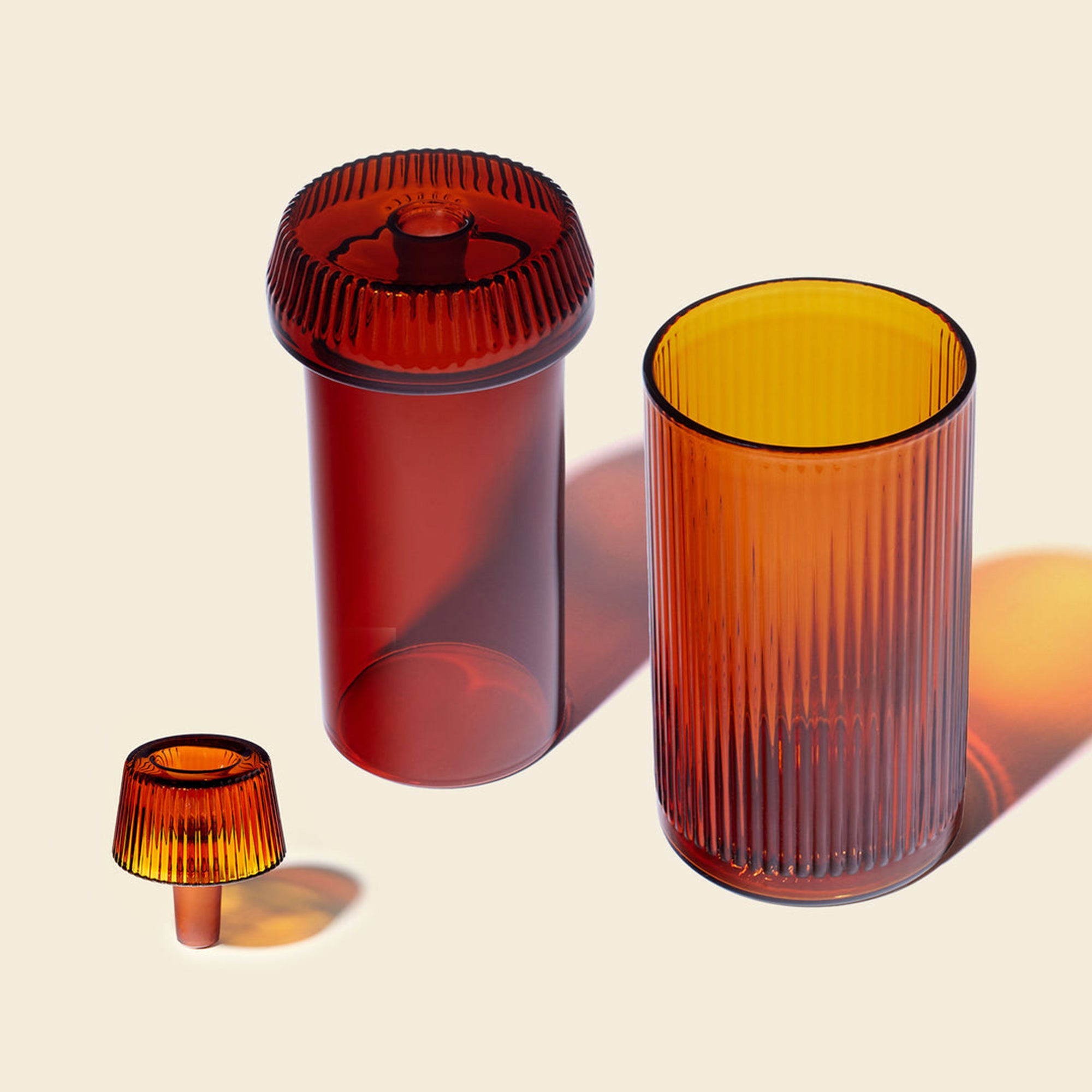 Deco Gravity Vessel - Baltic Amber