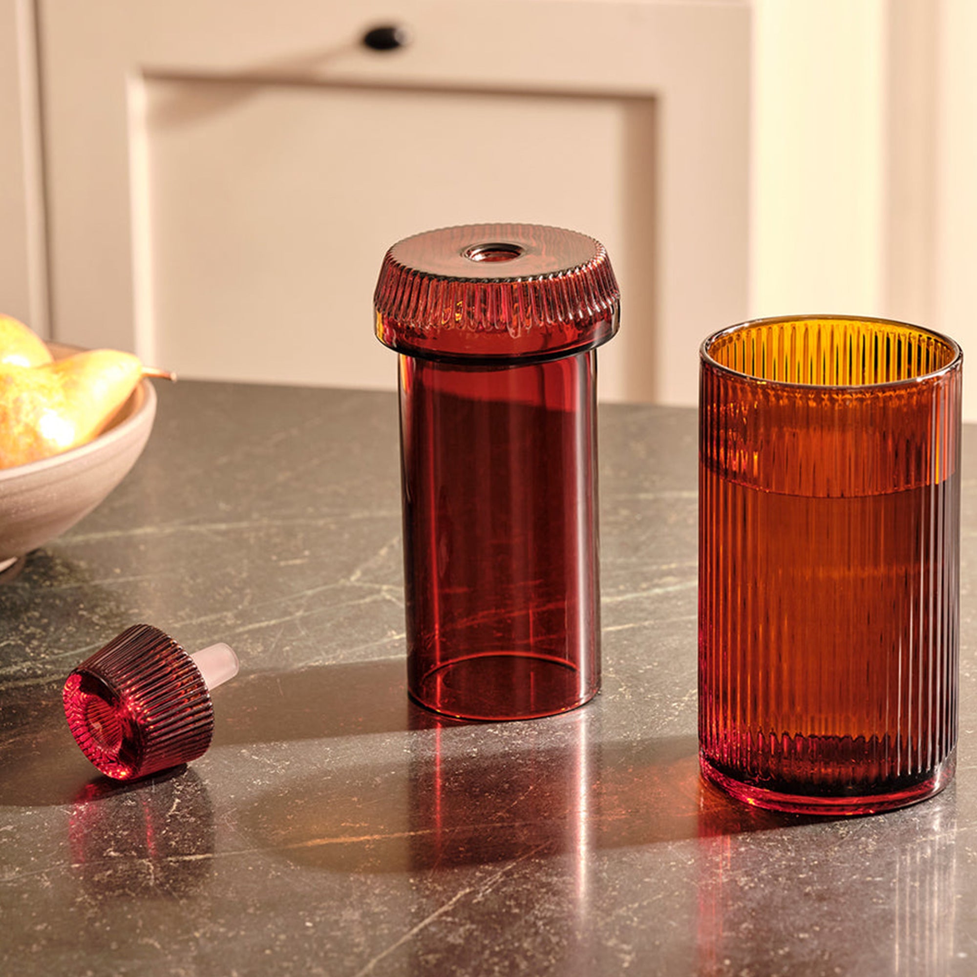 Deco Gravity Vessel - Baltic Amber