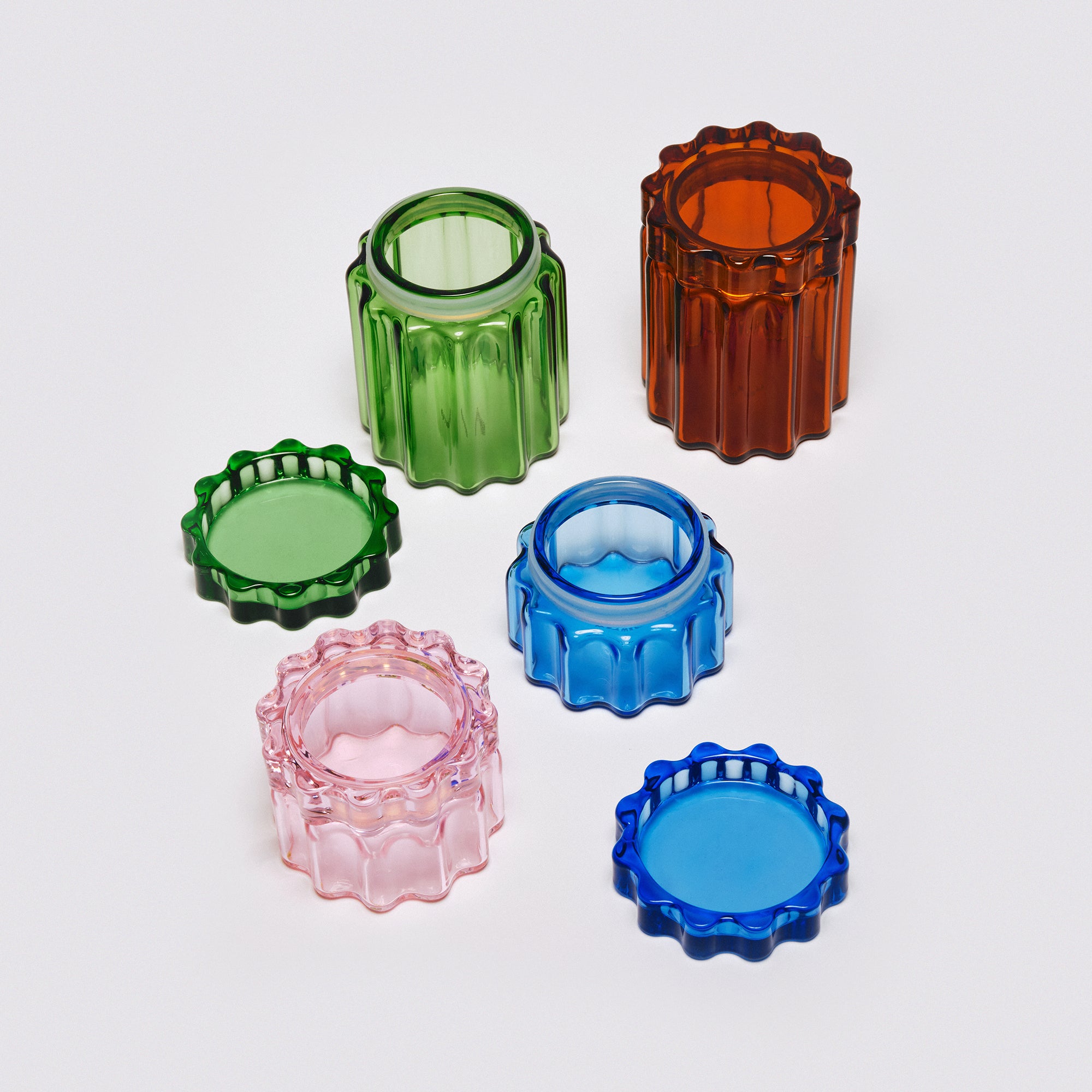 Storage Jar Short - Pink