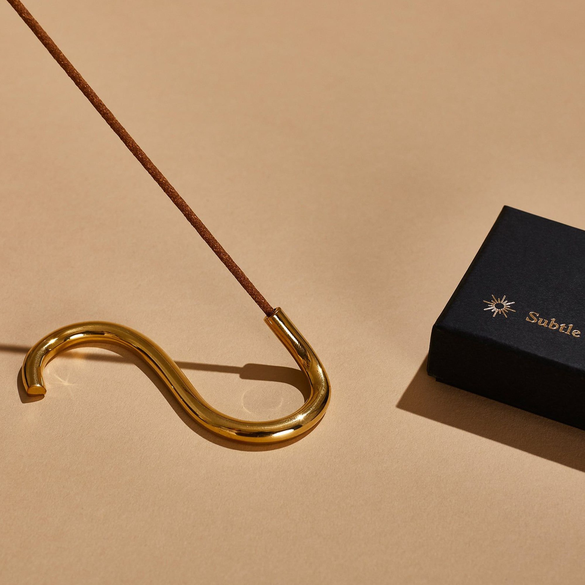 Brass Incense Holder (i)
