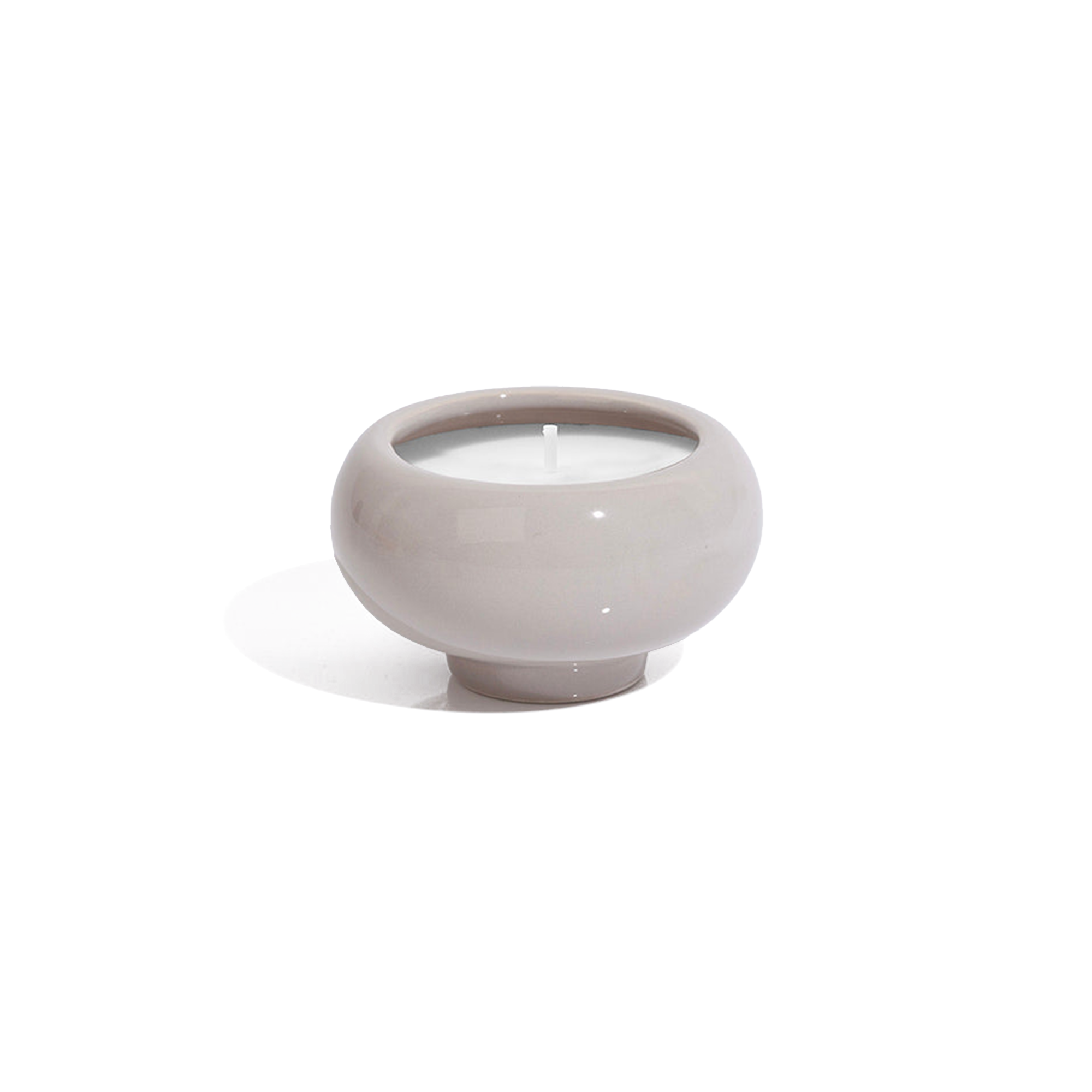 Ceramic Candle - Grey