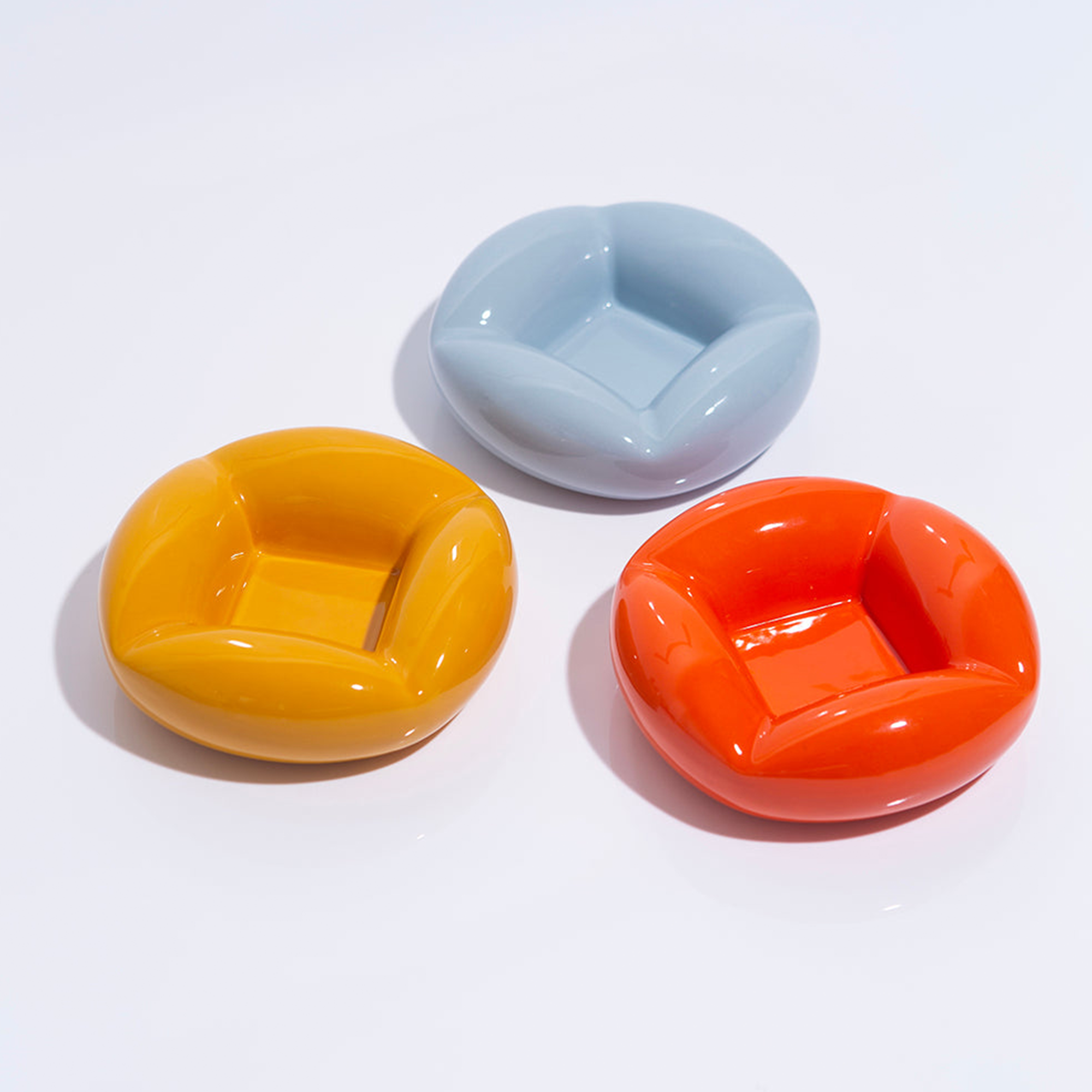 Bubble Ashtray - Red