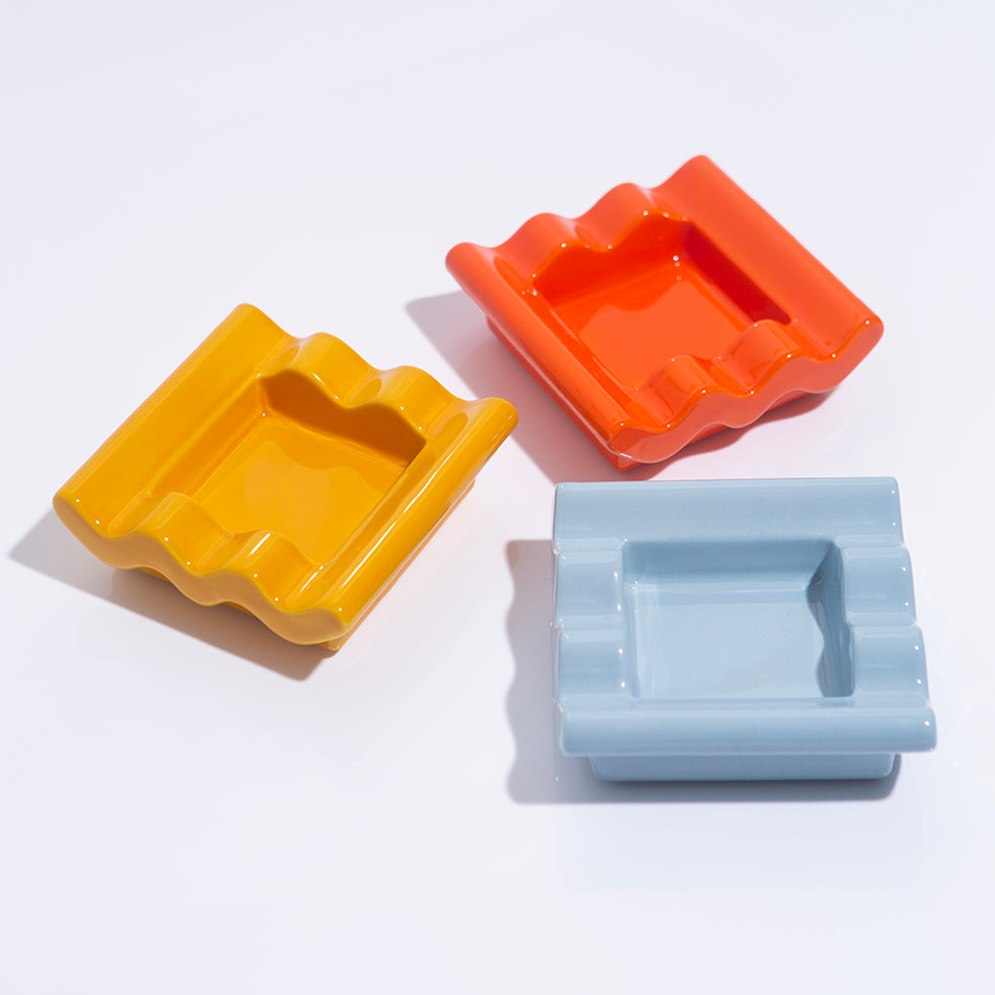 Ripple Ashtray - Red