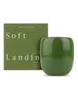 Candle Ceramic - Soft Landing - Green