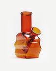 Wavy Mini Glassware - Amber