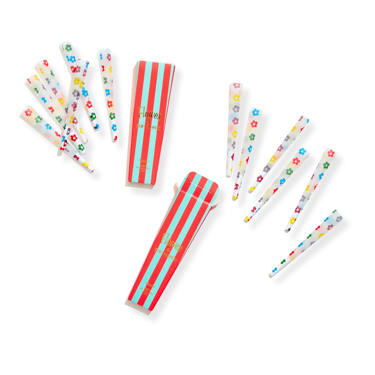 Flower Cone - Rainbow