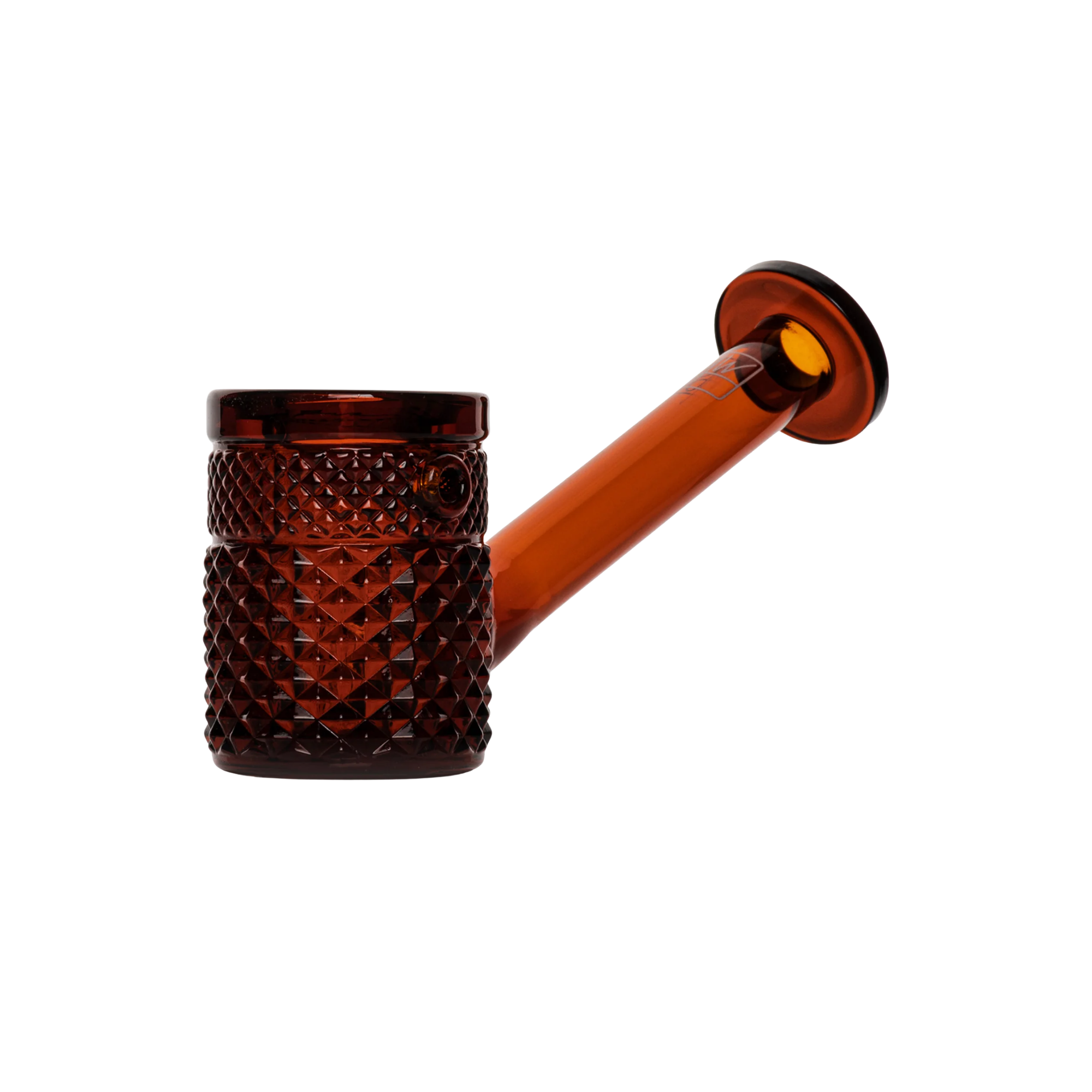 Twenties Collection Hand Glass Vessel - Amber