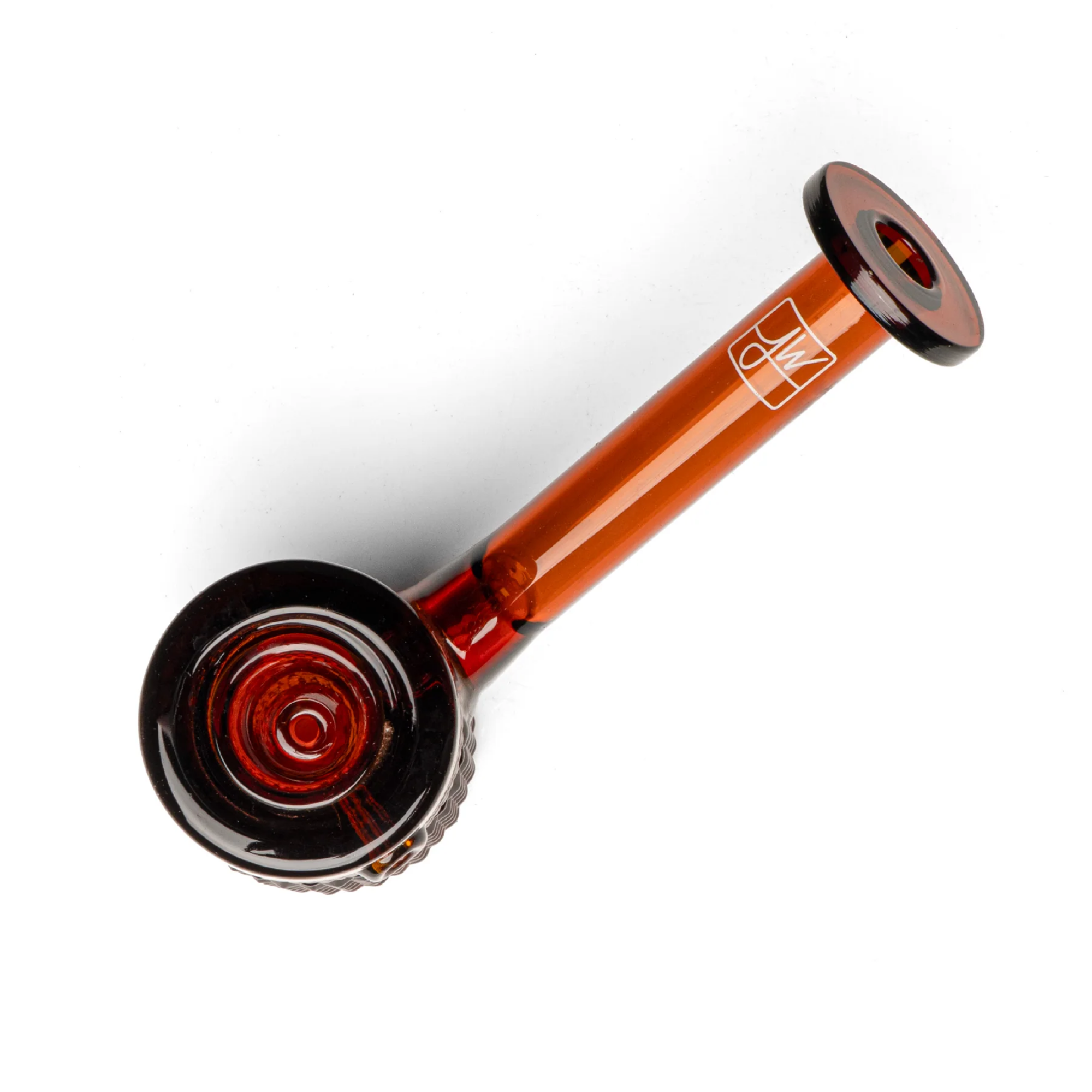 Twenties Collection Hand Glass Vessel - Amber