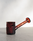 Twenties Collection Hand Glass Vessel - Amber