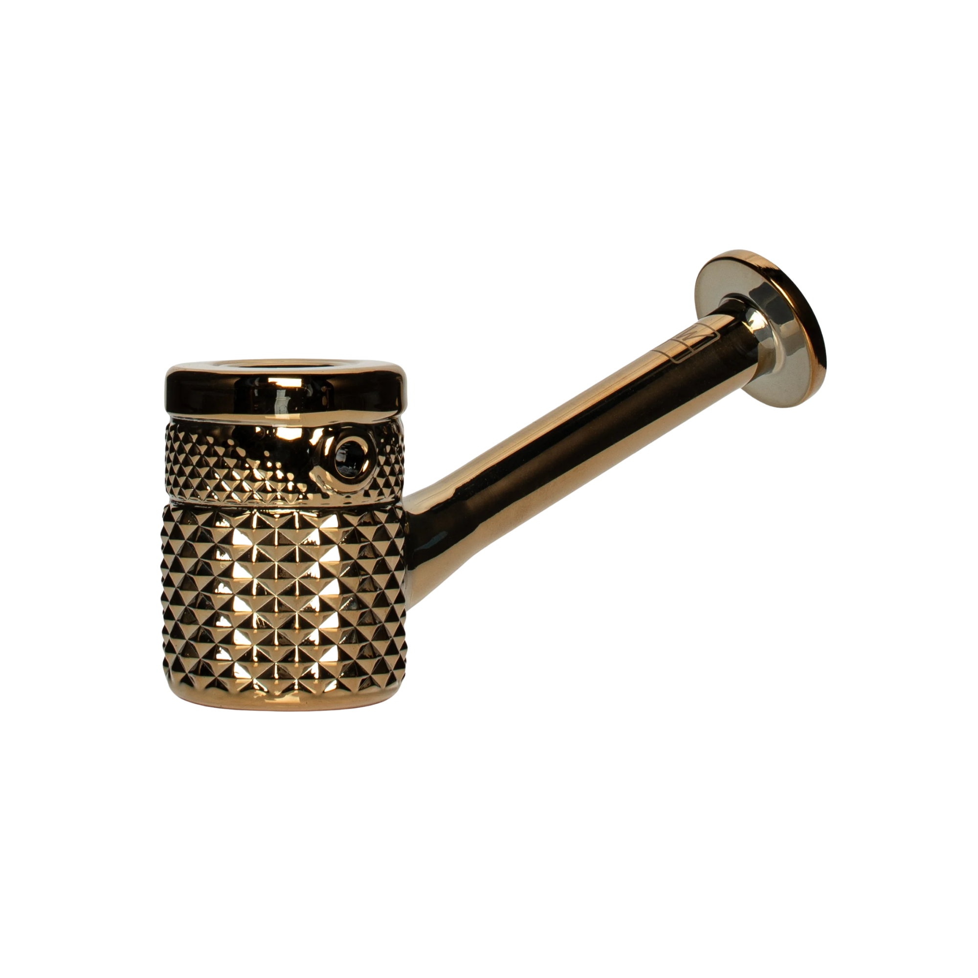 Twenties Collection Hand Glass Vessel - Gold