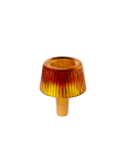 XL Deco Bowl - Amber